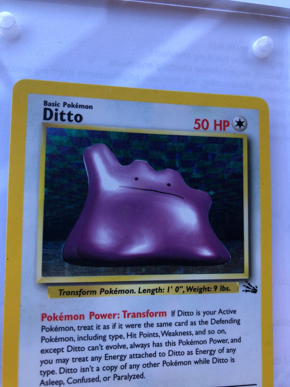 Carte collezionabili: Ditto Holo Fossil - PL - ab 1.- – Usato da Giubiasco venduto da dan_pr8b 3