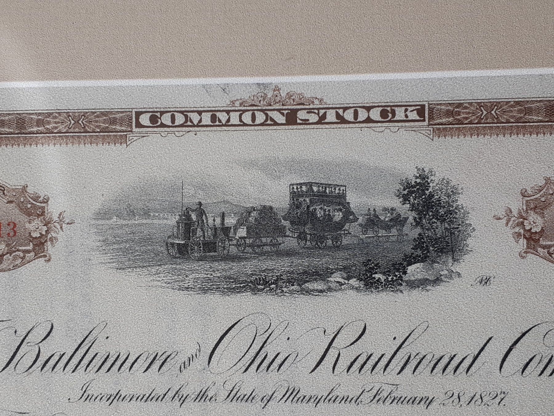 Dokumente: Nr. 3 Wertpapier in passendem Rahmen – Gebraucht aus Grindelwald von carro5 2