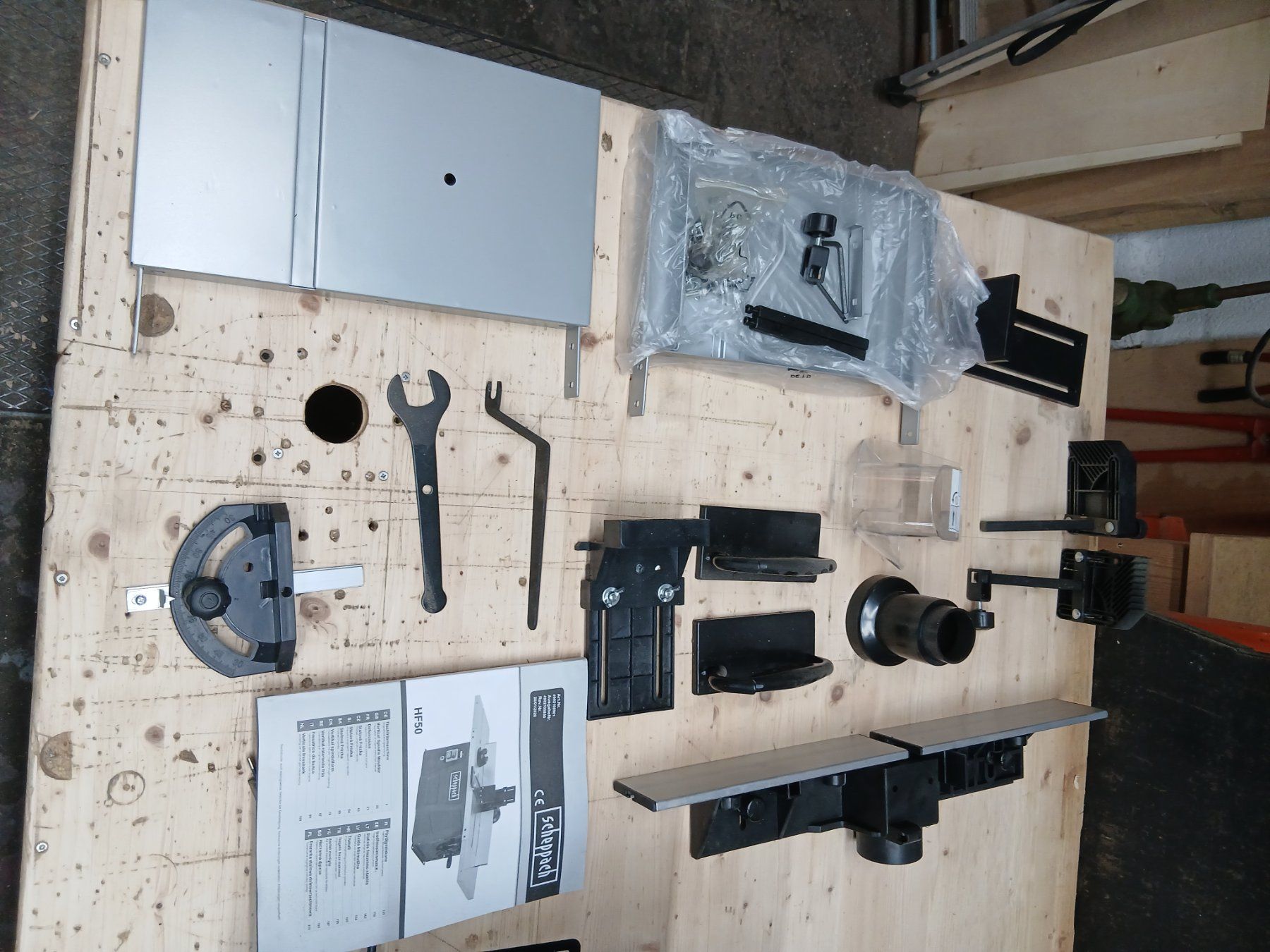 Scheppach Tutte le macchine: Kehlmaschine Scheppach HF 50 – Usato da Full-Reuenthal venduto da Zitronenholz 3