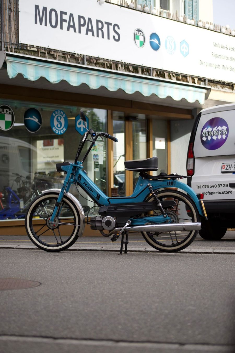 Puch Ciclomotori: Puch Maxi S mit Ausweis – Usato da Schmerikon venduto da Mofaparts
