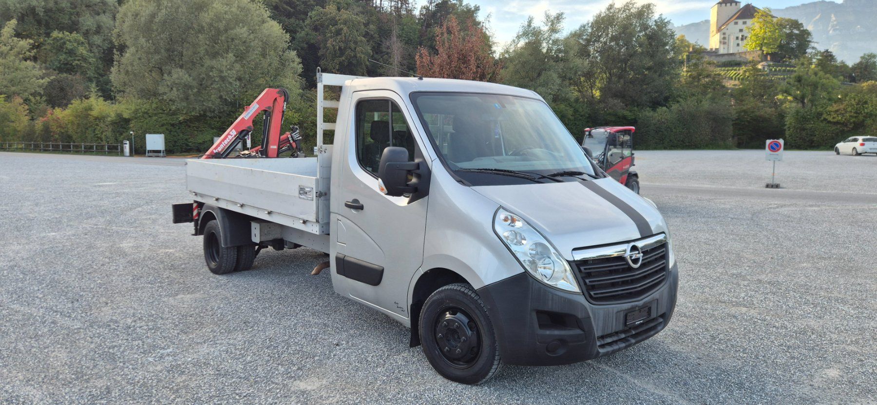 Opel Veicoli commerciali: Opel Movano mit Kran – Usato da Buchs SG venduto da des8318