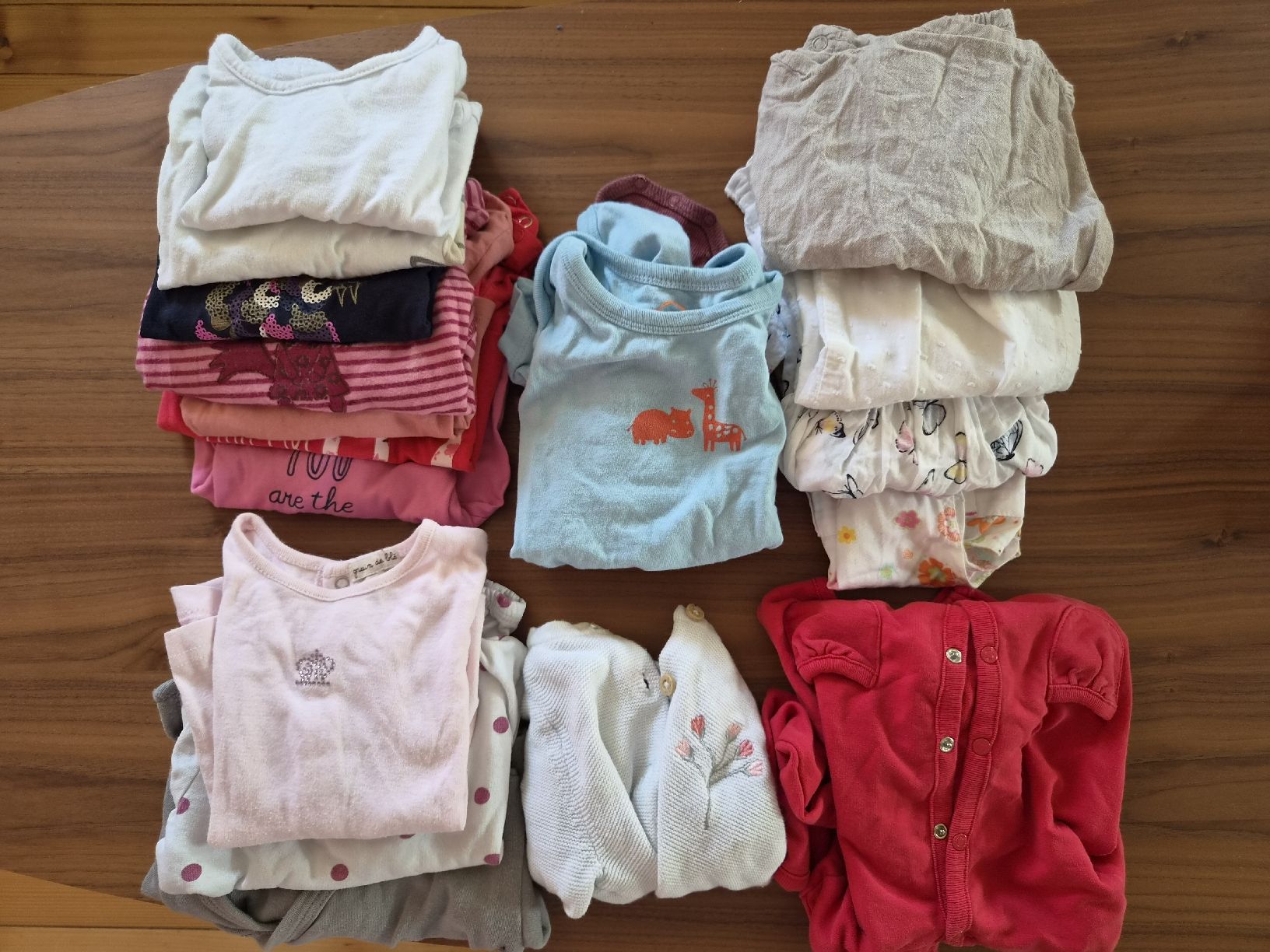 Lotti & Set di vestiti: Kleiderpäkli Mädchen, Gr. 68-74 – Usato da Schötz venduto da Puppentanz2 1
