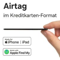 Airtag im Kreditkarten-Format für Apple iPhone und iPad