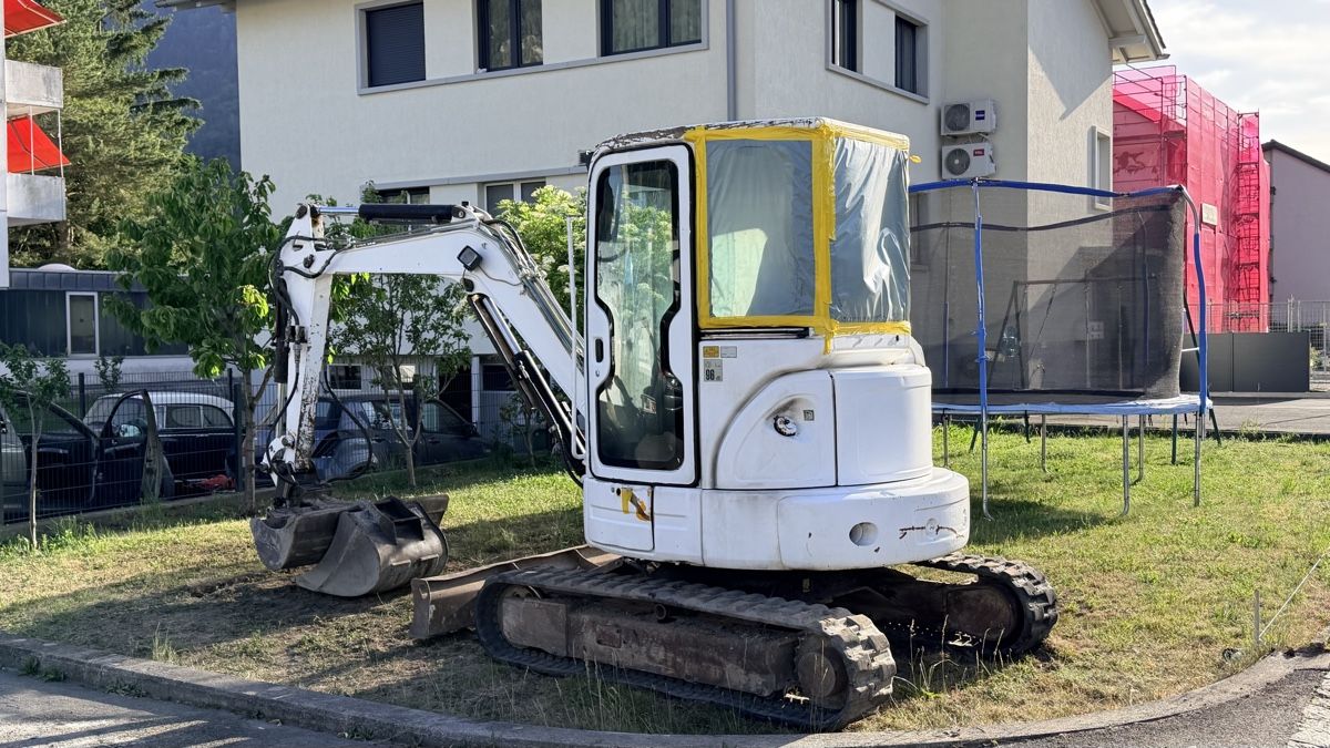 Caterpillar Bagger: CAT 303.5C Raupenbagger – Gebraucht aus Bonaduz von A13_Automobile 2