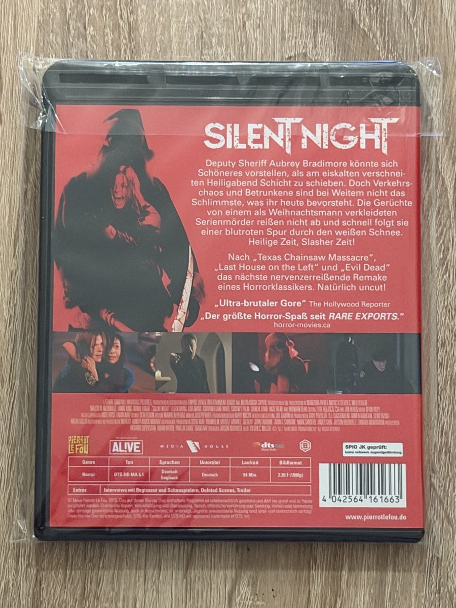 Alle DVDs: Silent Night - Bluray - uncut - wie neu – Neu (gemäss Beschreibung) aus Stein am Rhein von ricks0r 1