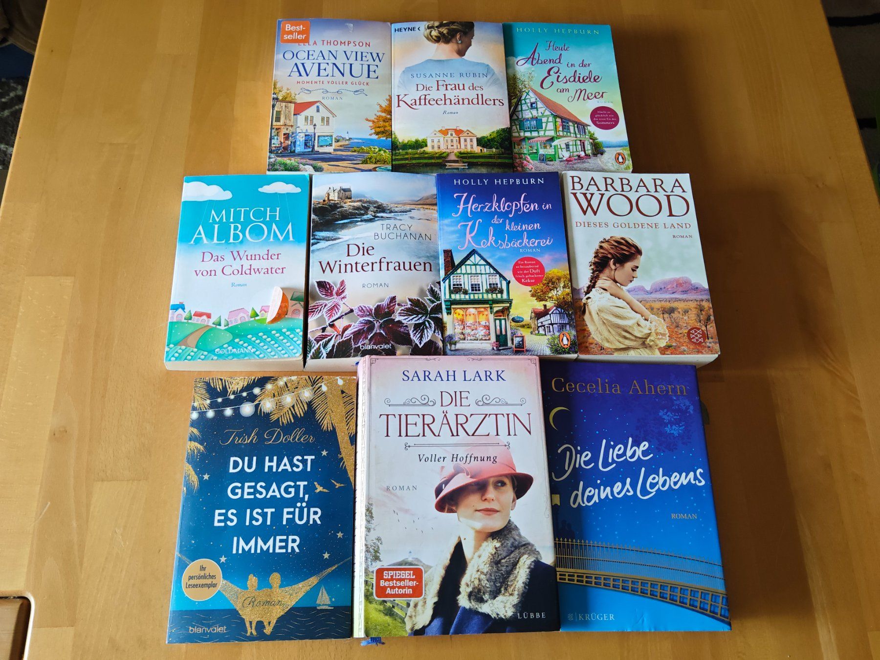 Bücher: 10 Romane – Gebraucht aus Staad SG von Hope80