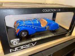 Peugeot 302 Darl’ Mat Le Mans 1937 - 1/18 Norev - No minicha