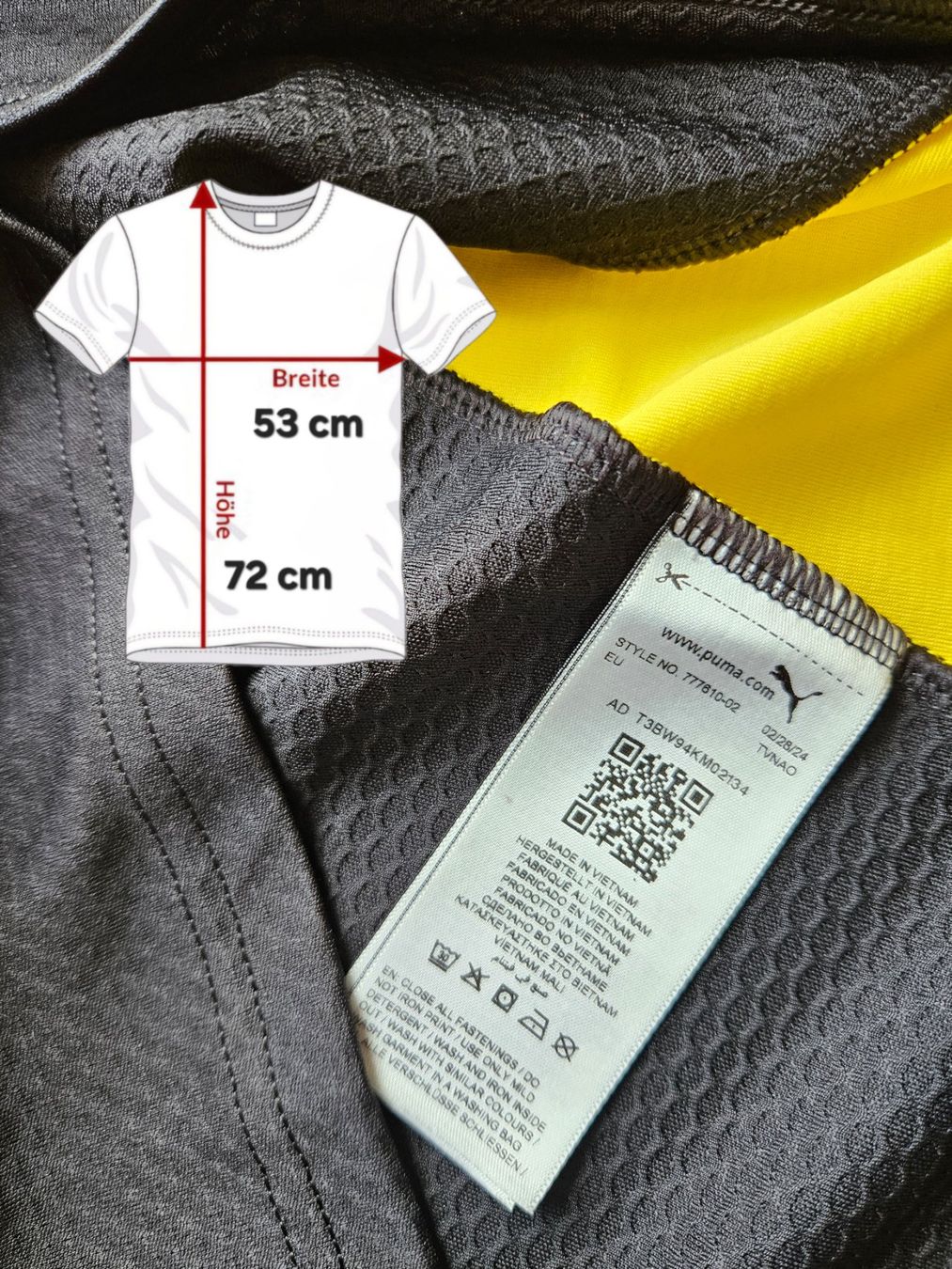 Puma Leibchen & Hosen: Borussia Dortmund Trainingsoberteil NEU Puma Grösse M BVB – Neu (gemäss Beschreibung) aus Hägglingen von United-Village-Trade 4