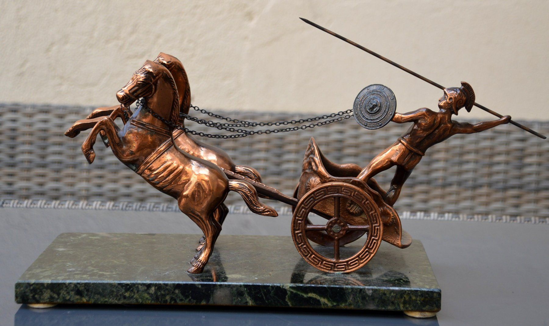Sculture & Statue: Statue - Gladiator / gladiateur Bronze – Usato da Collonges venduto da arashee 2