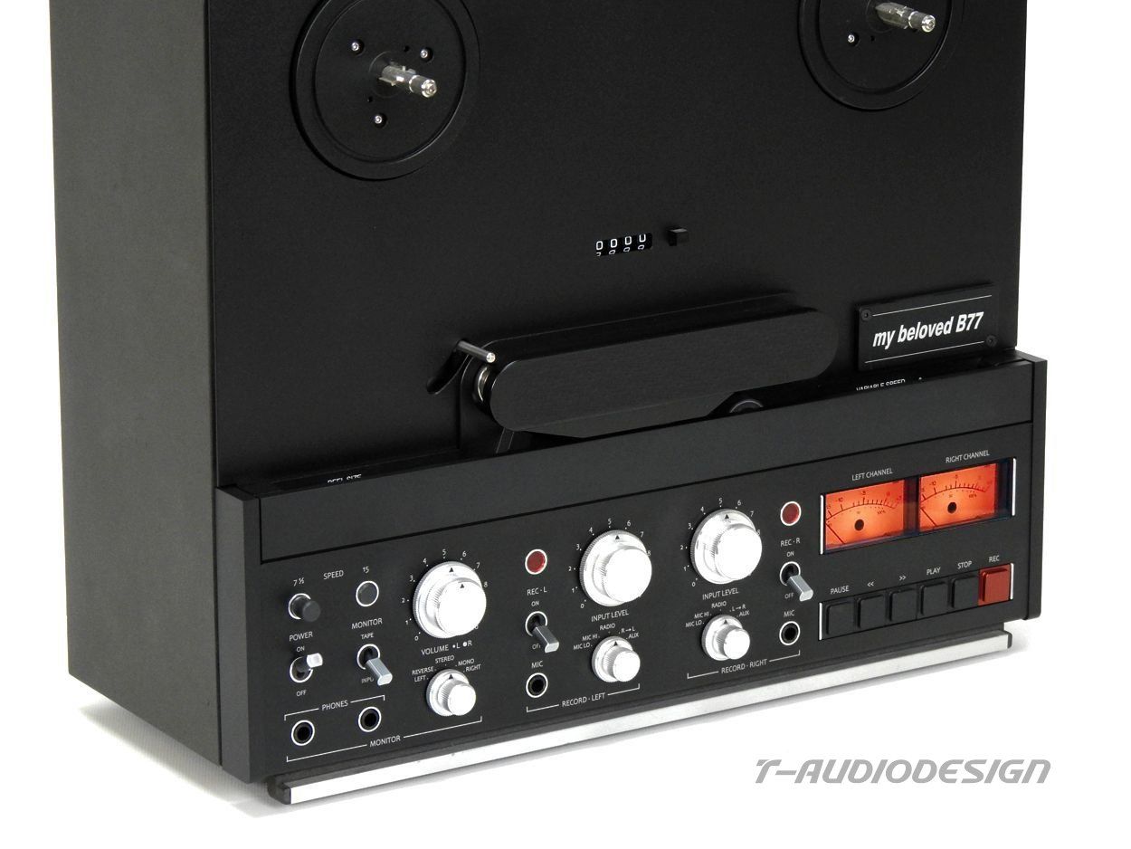 Revox Apparecchi a nastro: Workshop - ReVox B77 Design Umbau schwarz... – Nuovo (secondo la descrizione) da Lohn-Ammannsegg venduto da Techtrading-GmbH 6