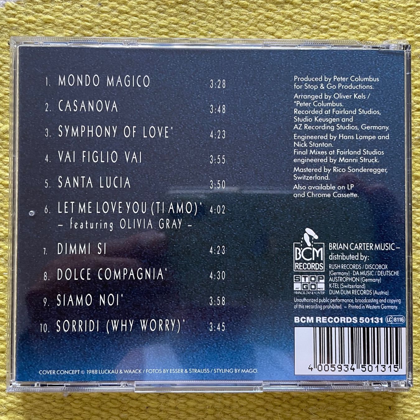 CD: FRANCESCO NAPOLI-MAGICO – Usato da Rorschacherberg venduto da CD-Roli 1