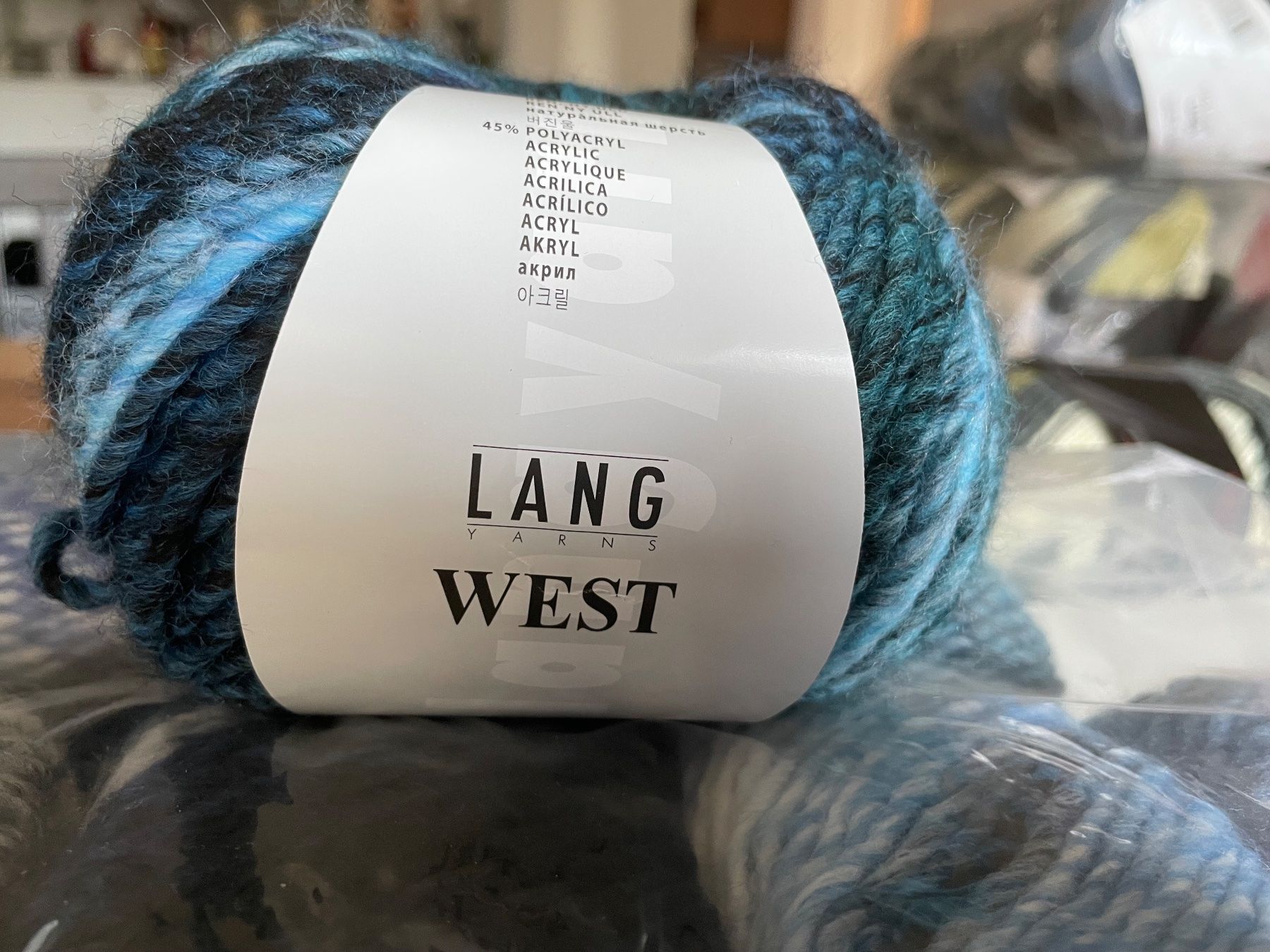 Lana: 1Knäuel Lang West – Nuovo e nell'imballaggio originale da Büsserach venduto da bor_s88m