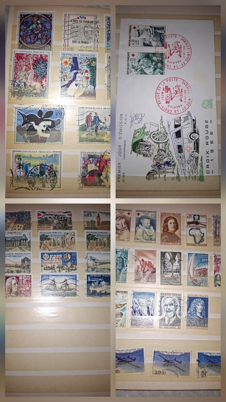 Tutti i francobolli: Briefmarkensammlung Frankreich und div. länder – Usato da Balgach venduto da SIMEON27 5