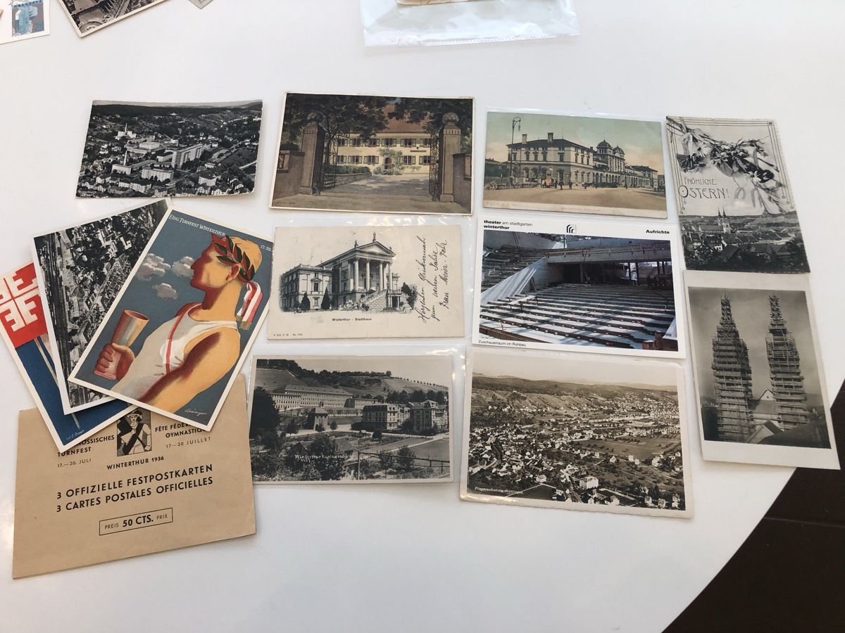 Alle Briefmarken: Sammelschatz WINTERTHUR ab 1879 – Gebraucht aus Lufingen von Rac0 3