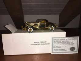 1935 Auburn 851 Gold - National Motor Museum Mint -
