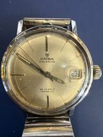 Herrenuhr Onsa Aquarius 25 Jewels Automatik Vintage