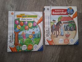 Tiptoi Bücher Bauernhof und Erste Zahlen