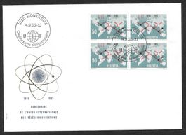 Sonderbrief S. 601 UIT Conf. Plénipotentiaires Montreux 1965