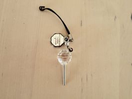 Mini Chupa Chups Lollipop Charm Schlüsselanhänger - Kristall
