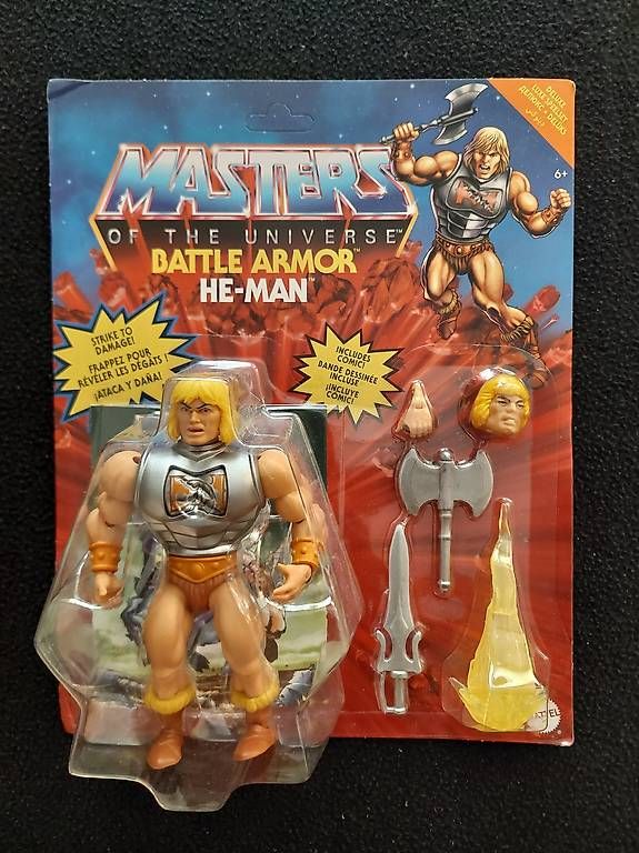 Statuette: Battle Armor He Man motu origins  – Usato da Einigen venduto da herrherren88
