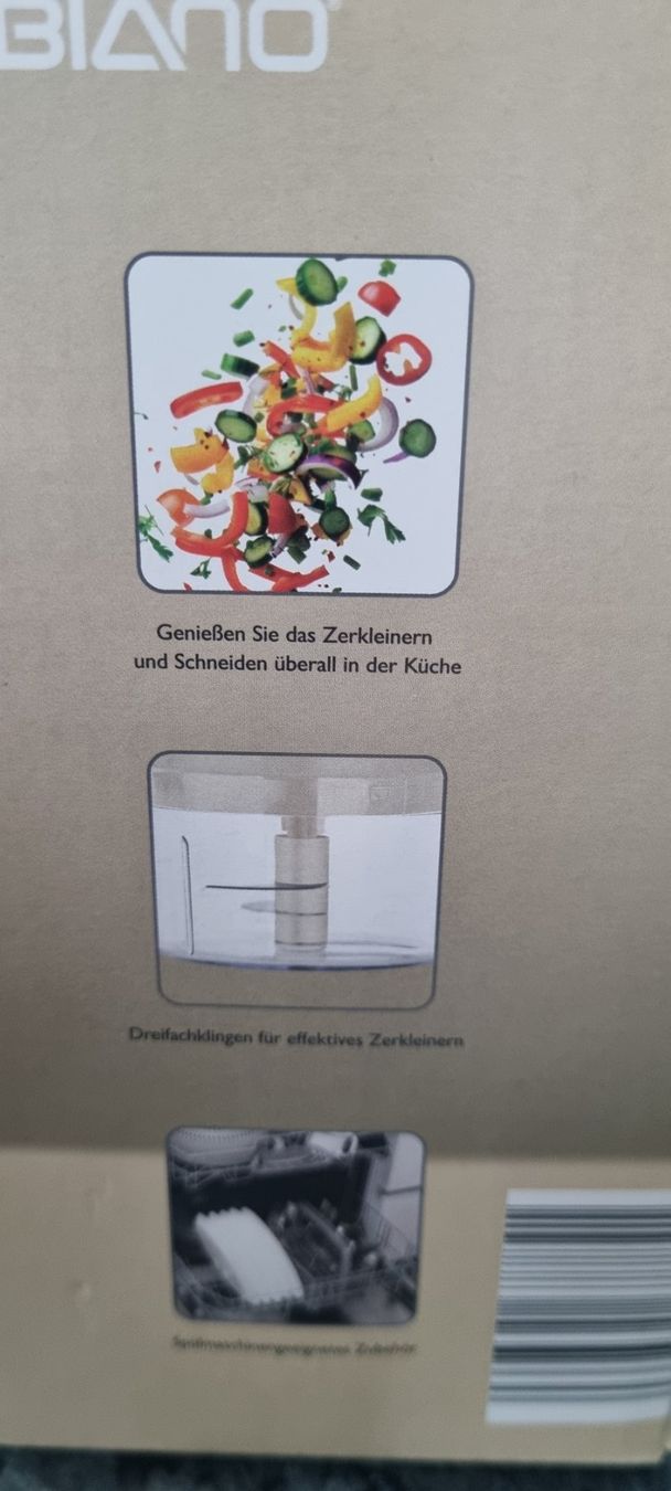Ambiano Elettrodomestici da cucina: Ambiano Akku-Multizerkleinerer CMC-2 neu – Nuovo (secondo la descrizione) da egliswil venduto da Maggy6 3
