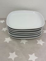 6 Dessertteller Ikea Geschirr 365 + quadratisch