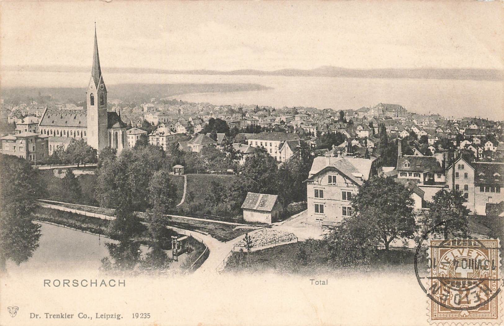 Cartes postales: Rorschach SG Gesamtansicht – D'occasion à Biasca par Blenio71