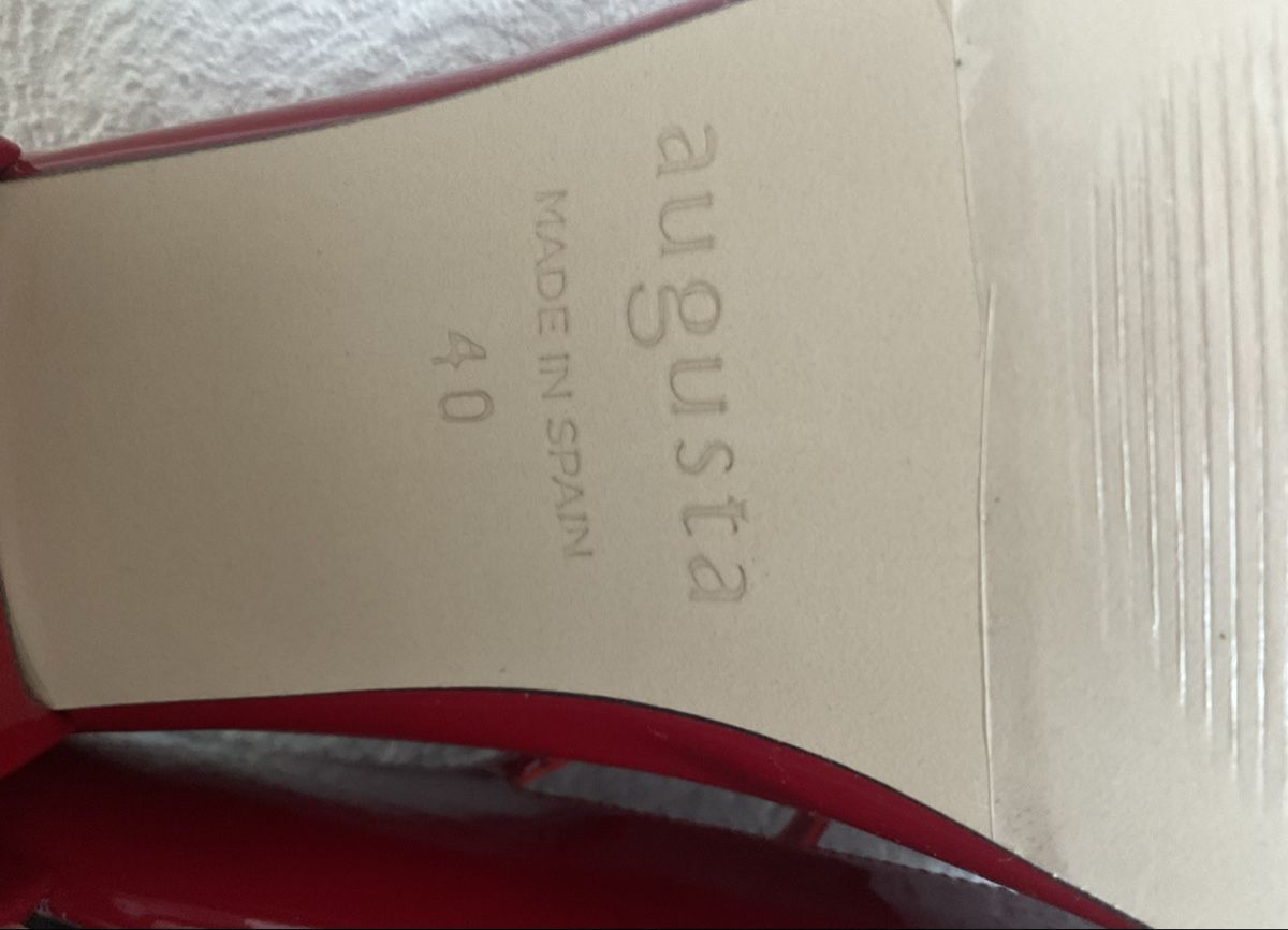 Scarpe da donna: Augusta Emilia Rouge Vernis - pointure 40 – Nuovo e nell'imballaggio originale da Corseaux venduto da Mililaforet75 6