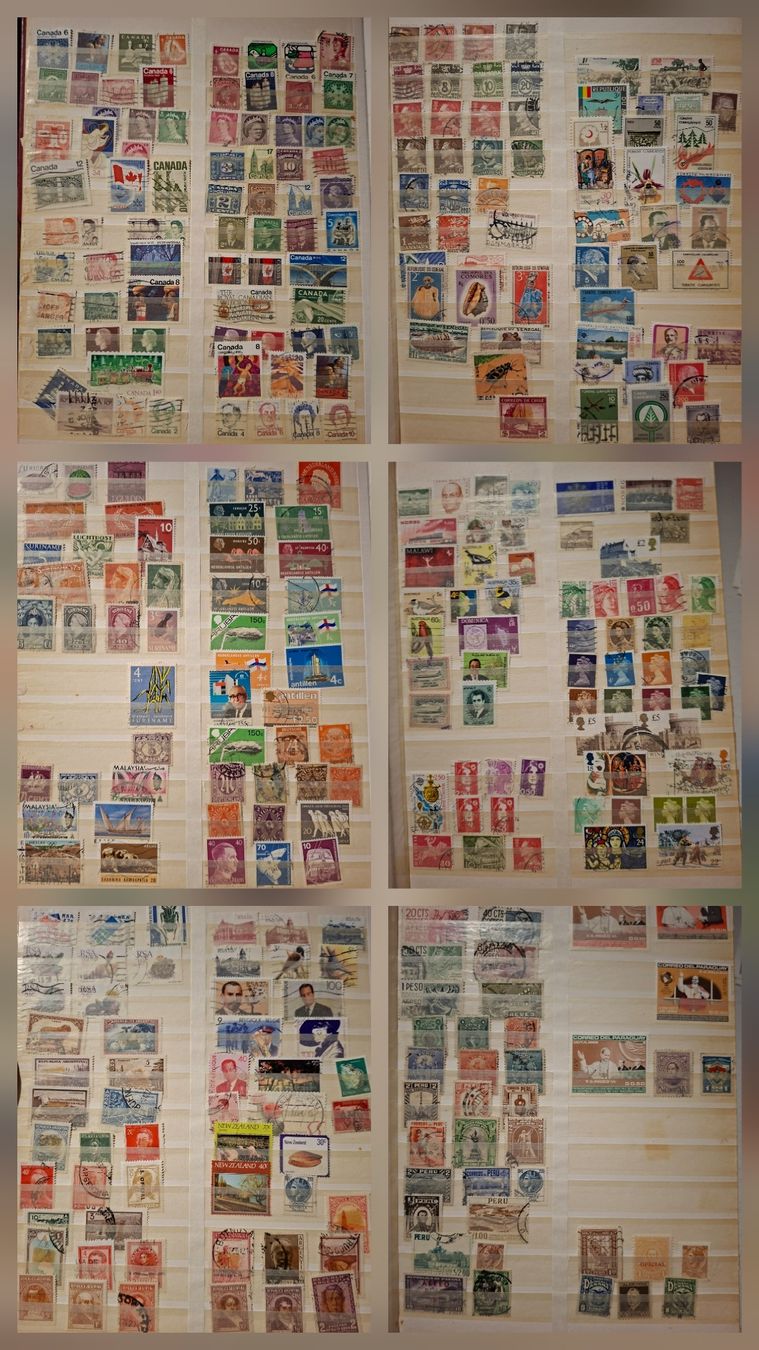 Tous les timbres: Briefmarkensammlung diverse Marken gemischt – D'occasion à Balgach par SIMEON27 1