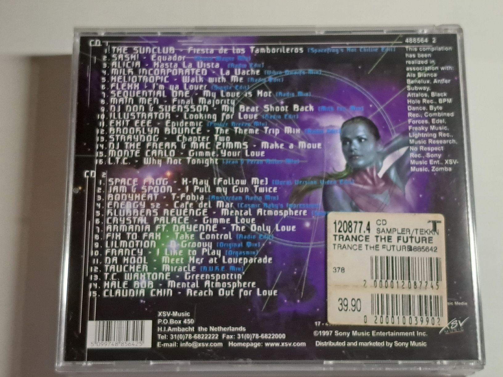 CDs: TRANCE THE FUTURE - Tomorrow's Dance Hits (2CD) – Gebraucht aus Wichtrach von LuckyLuke69 1