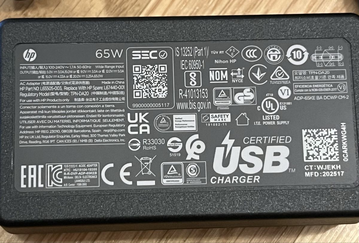 Ladegerät: Laptop Netzteil 65W – Neu und originalverpackt aus Bern von hispano74 1