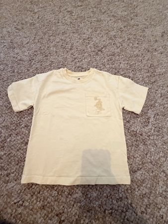 H&M Kinder T-Shirt mit Tiger-Print – Gr. 98/104