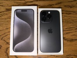 iPhone 15 pro 256gb Black Titanium