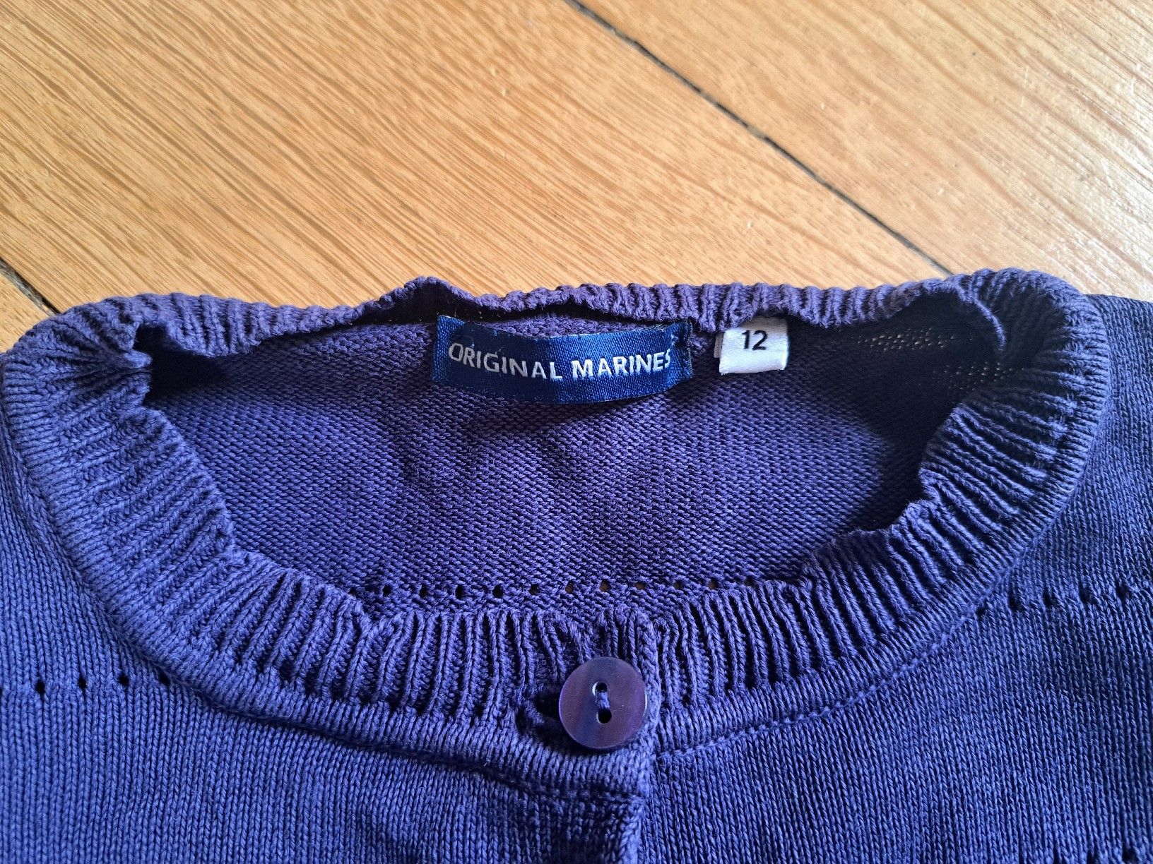 Giacche & Cappotti: Strickjacke Original Marines, Gr.80 – Usato da Büren an der Aare venduto da trecine 1