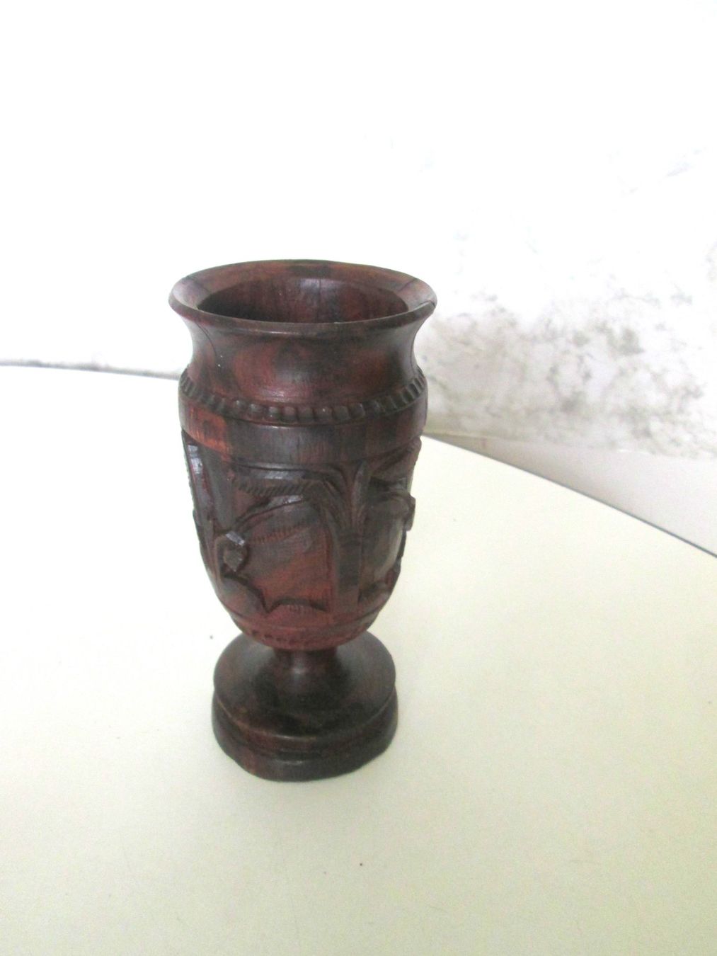 Vasen & Gefässe: Hölzerne Vase – Gebraucht aus Sementina von babucia