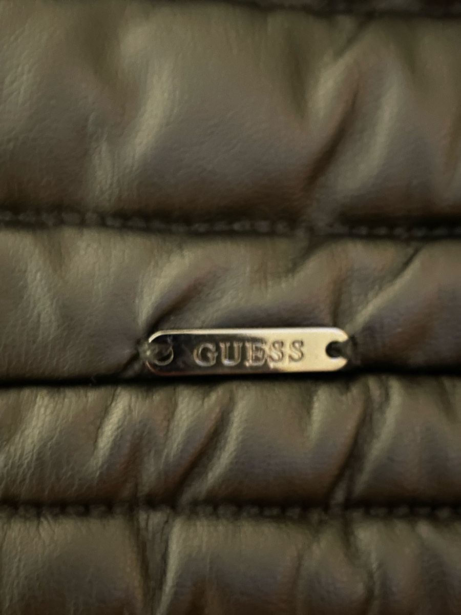 Guess Jacken: Guess Damen Lederjacke Grösse S Schwarz – Gebraucht aus Zug von alex___4 3