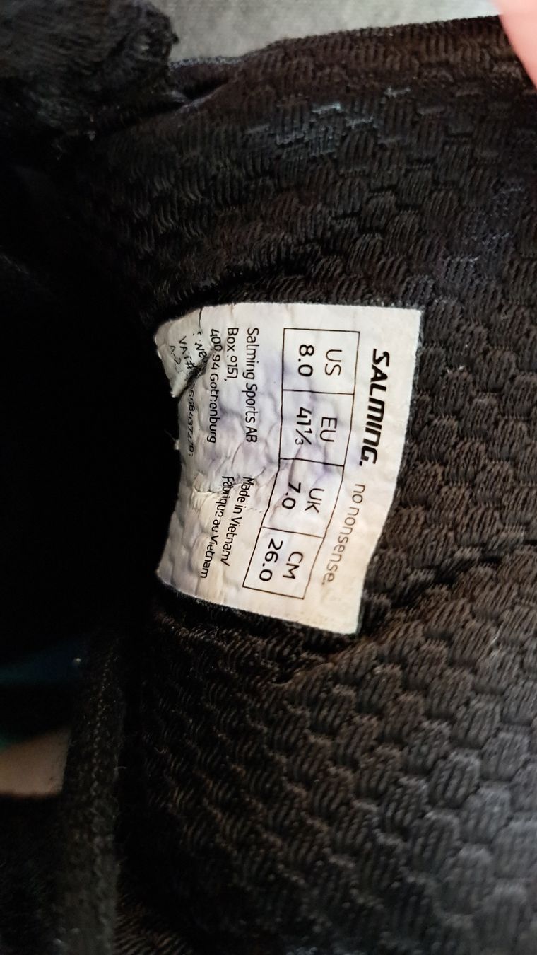 Scarpe da uomo: Hallenschuhe Salming – Usato da Luzern venduto da pumi24 4