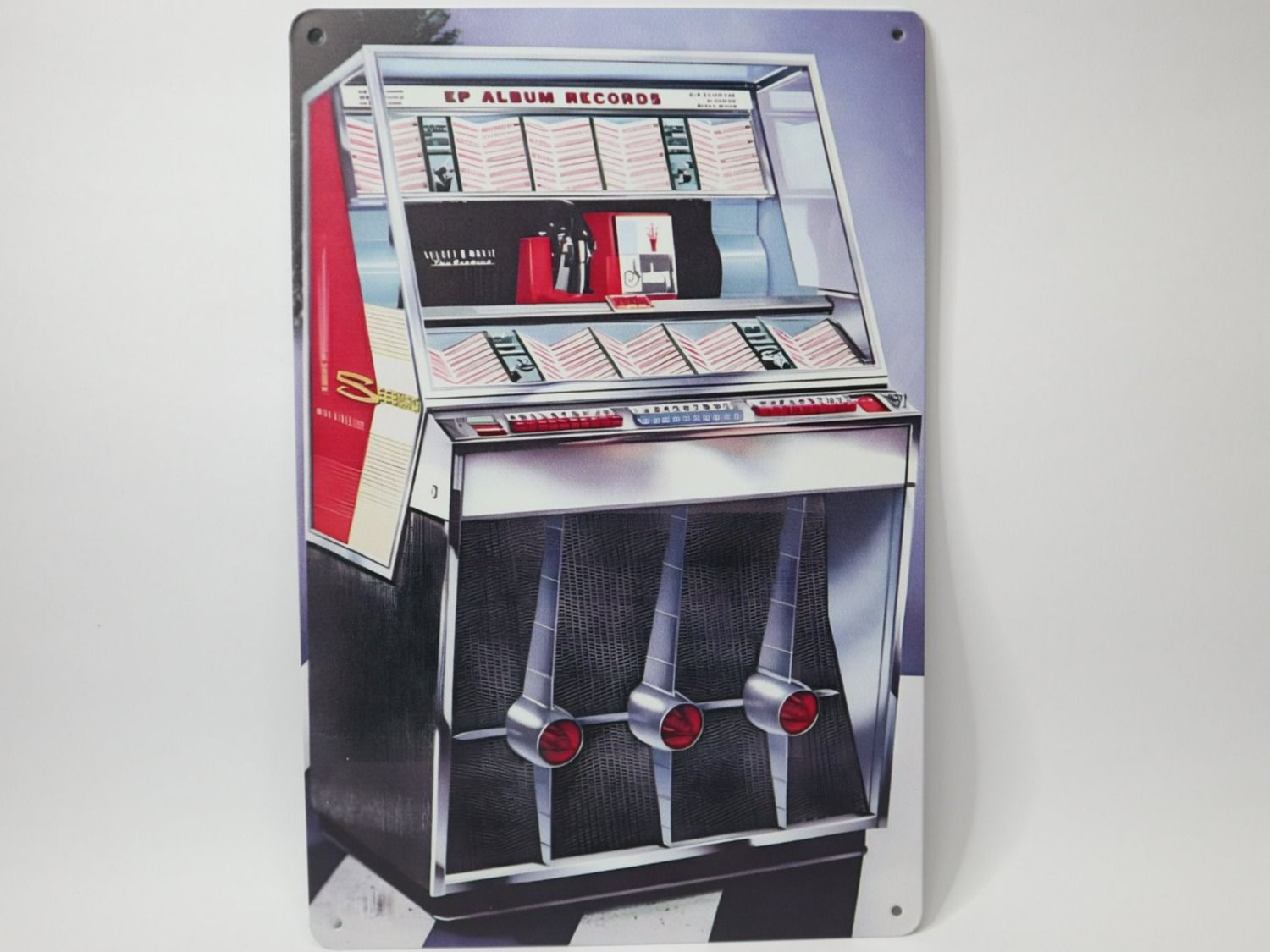 Jukebox: Blechschild Jukebox 1958 Seeburg 201 Musikbox – Nuovo (secondo la descrizione) da Eschenbach SG venduto da Astalavista