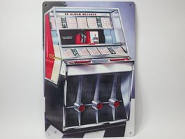 Blechschild Jukebox 1958 Seeburg 201 Musikbox