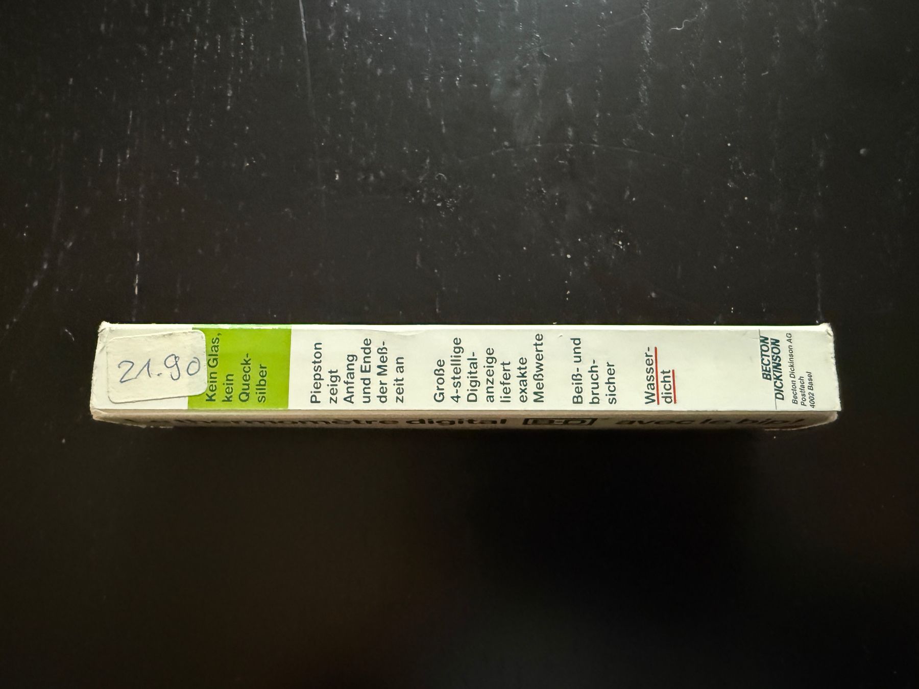 Altro per la casa: BD Digital-Fieberthermometer mit Piepton, wasserdicht – Usato da Erstfeld venduto da Uhu1980 1