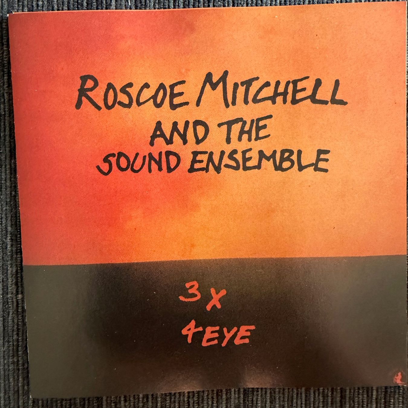 CD: Roscoe Mitchell - 3 X 4 Eye (CD) BlackSaint 1981 – Usato da Zug venduto da Mirare9