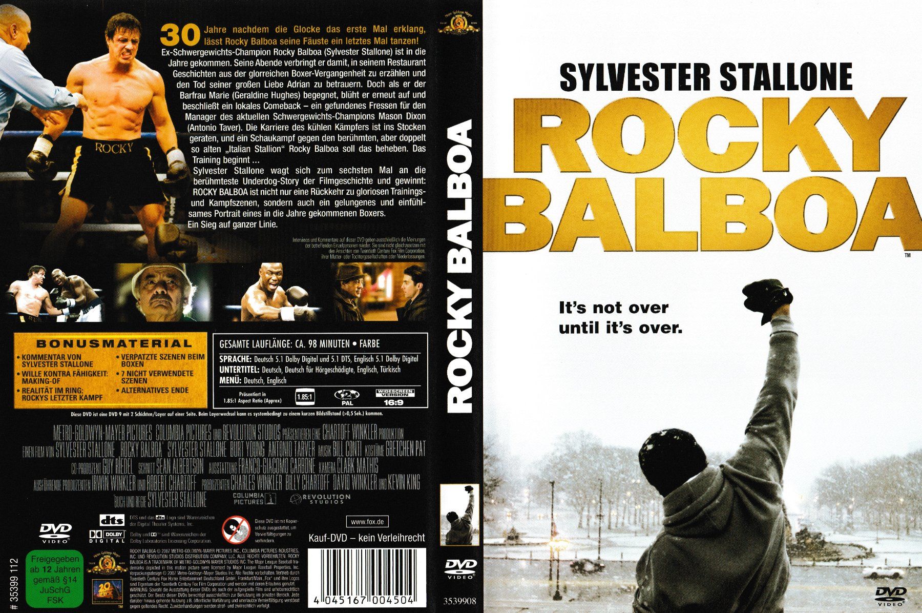 Tutti i DVDs: DVD - Rocky Balboa – Usato da Langnau am Albis venduto da MediaRescuerKeLoX