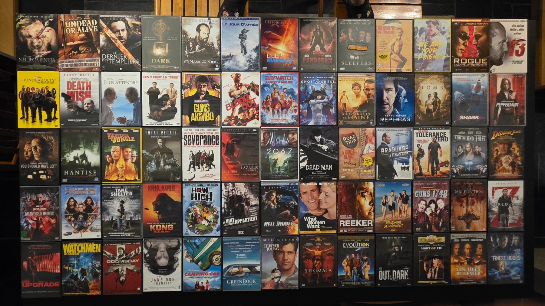 Alle DVDs: Lot de 737 DVDs + 16 BLU RAYs – Gebraucht aus Cheyres von Saby20 1