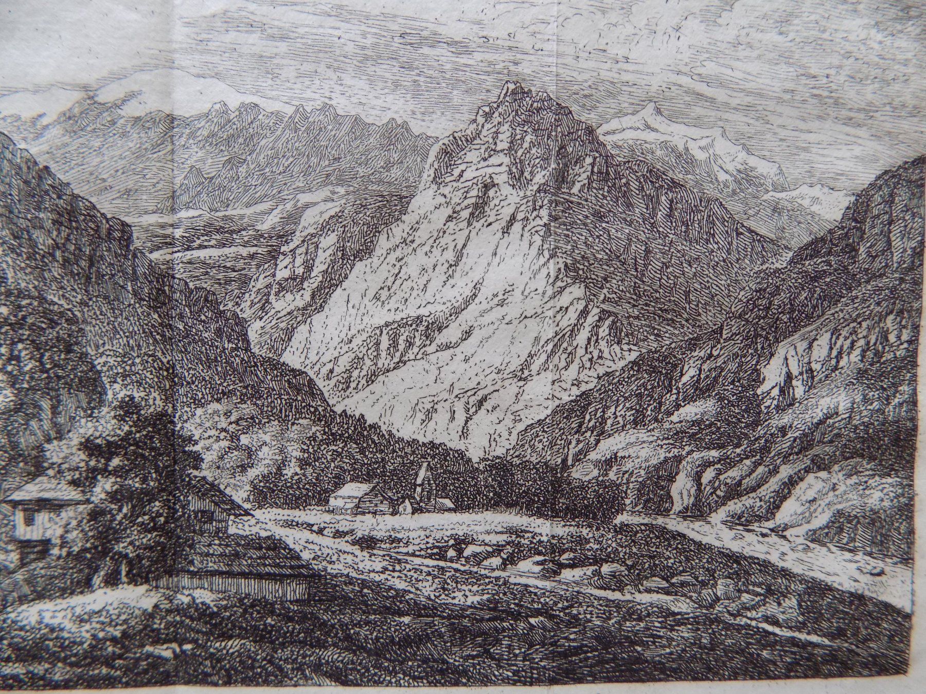 Gravures: Dorrenhaus bei Linthal – D'occasion à Risch par Rischli15 3