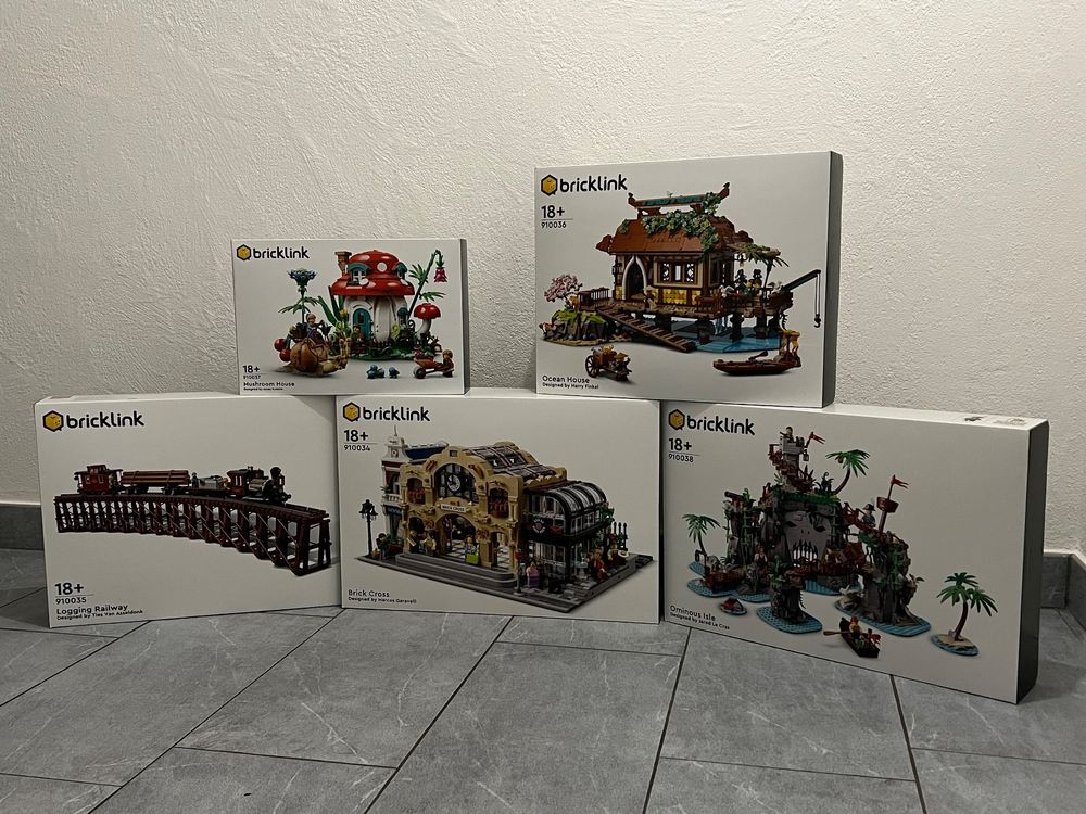 Lego Kit di costruzioni: Lego Bricklink BDP Series 2 neu/OVP 910034 910036 910037 – Nuovo e nell'imballaggio originale da Bubikon venduto da Zeldamike