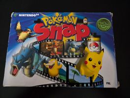 N64 - Pokemon Snap in OVP mit Anleitung