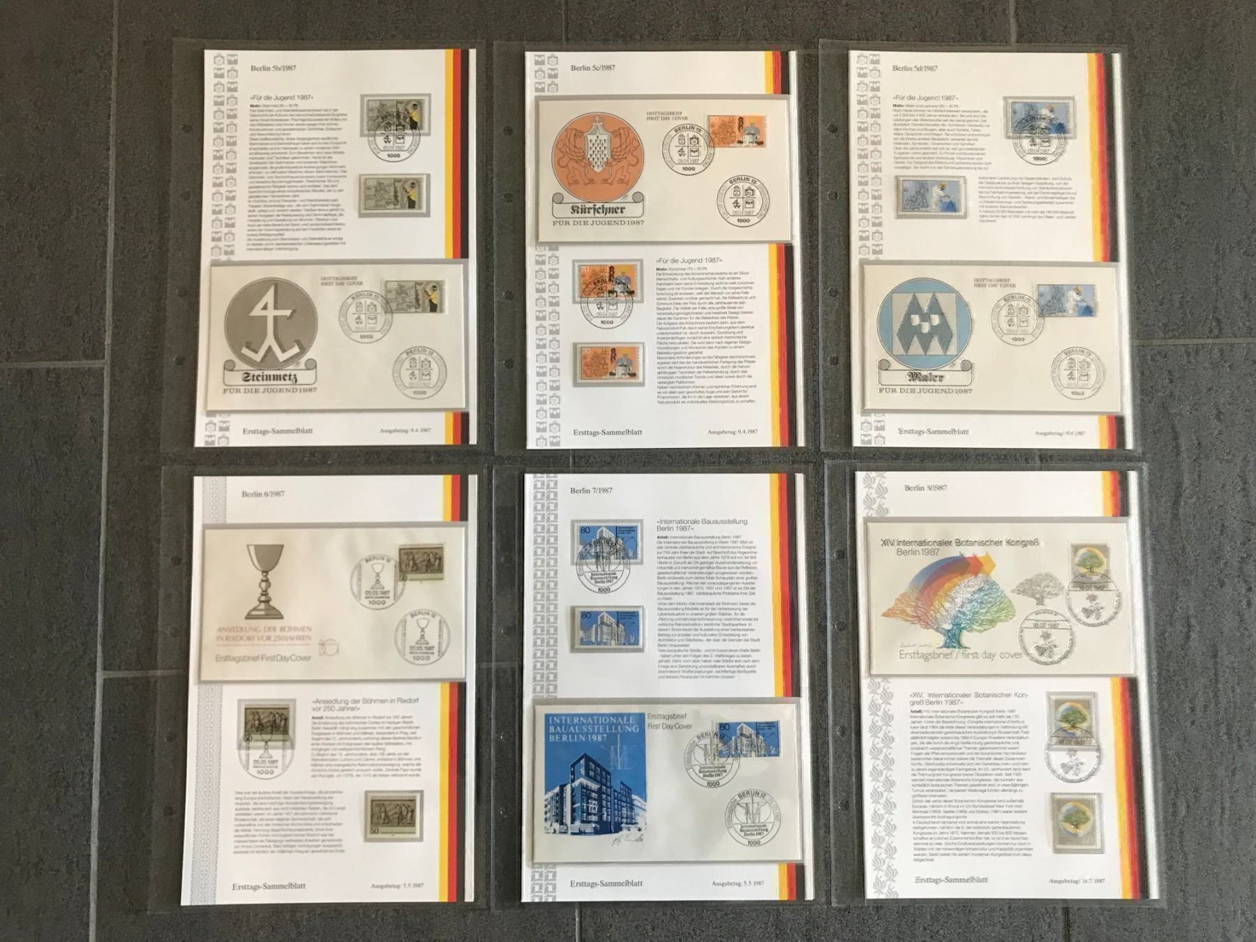 Alben: Briefmarken-Album "Berlin" Nr. 4/6 – Gebraucht aus Rain von SRIC01 6