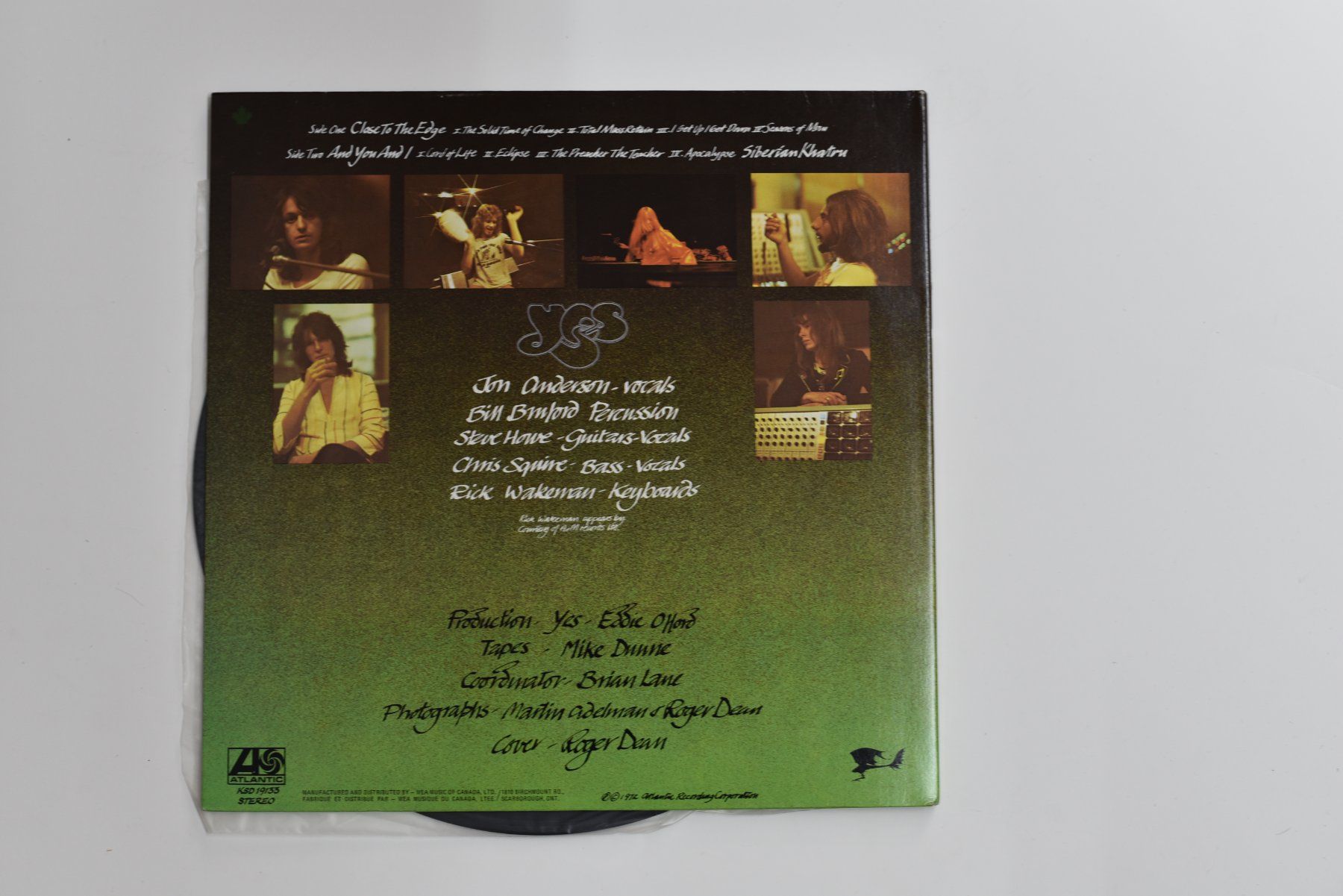 Schallplatten: Schallplatte Yes - Close to the Edge – Gebraucht aus Glis von AtelierManus 1