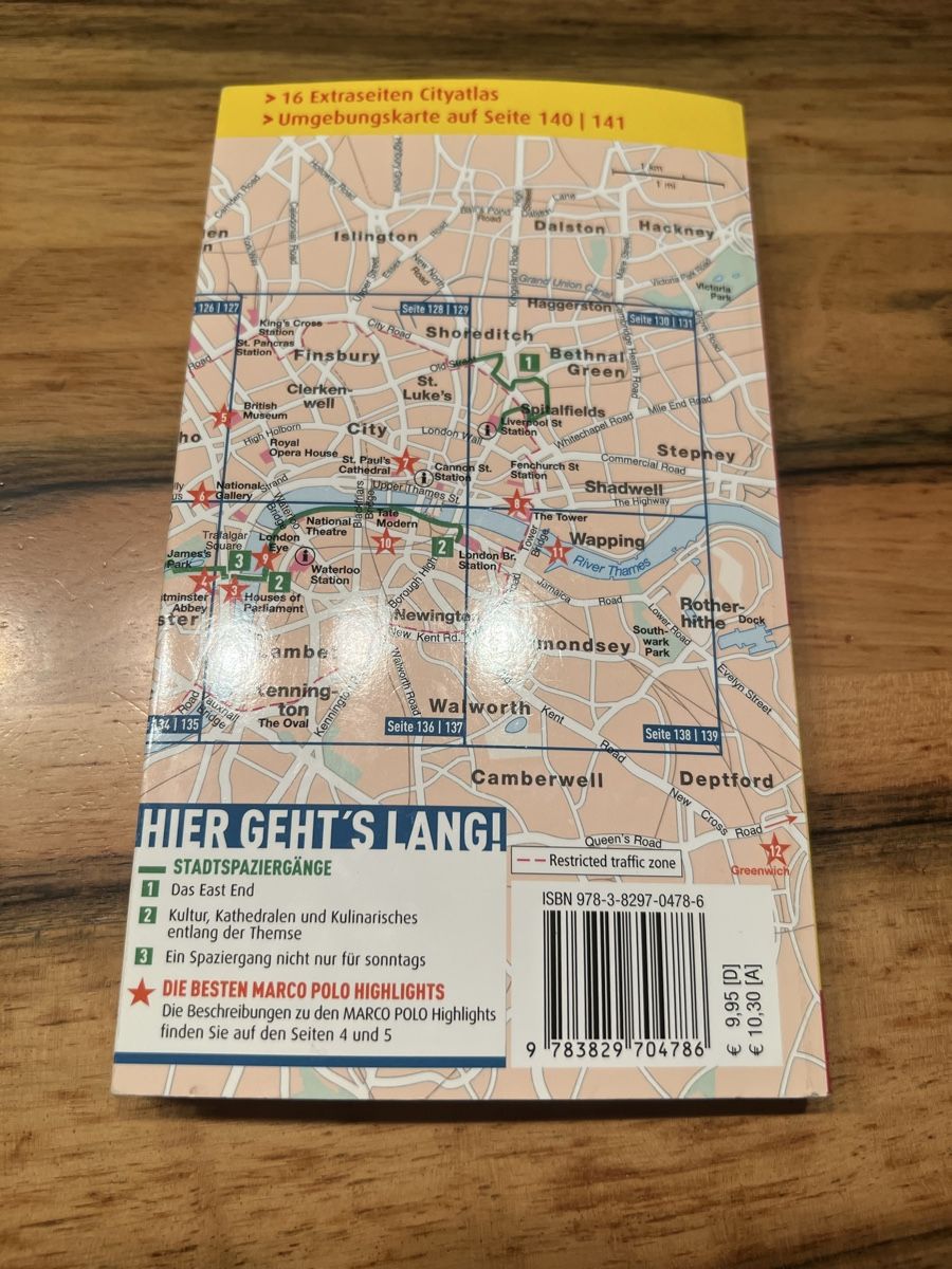 Bücher: Marco Polo Reiseführer London – Gebraucht aus Schongau von Retro_Shop 2