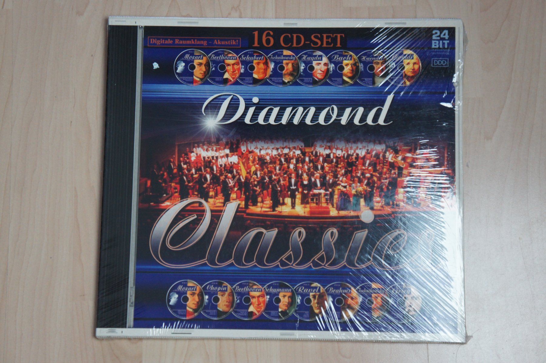 CD: NEW 16 CD Set Diamond Classics Mozart Bach Haydn Beethoven – Usato da Ernetschwil venduto da luisvonerni 1